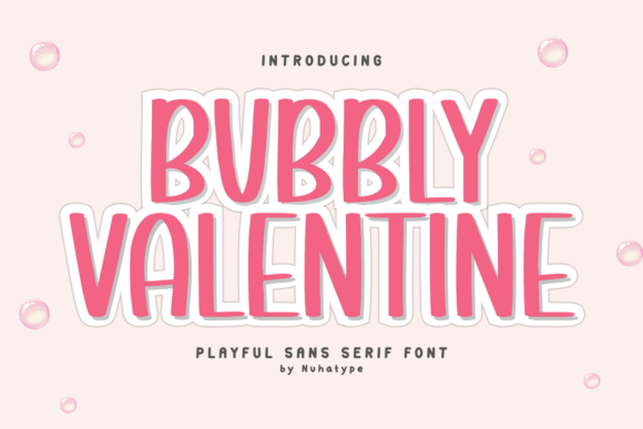 Bubbly Valentine Font