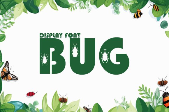 Bug Font: Insect-Themed Display Type