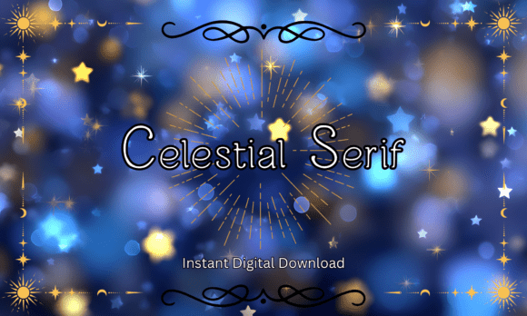 Celestial Serif: A Dreamy Font for Web Design