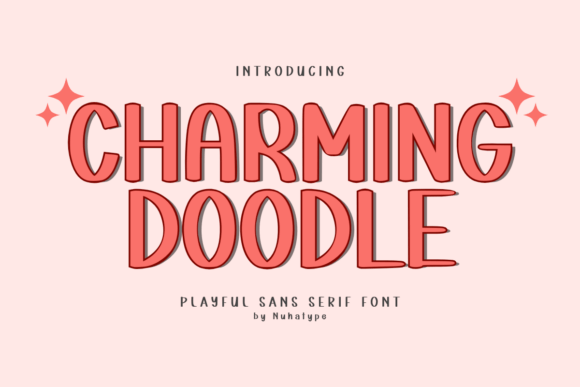 Charming Doodle Font for Handmade Creations
