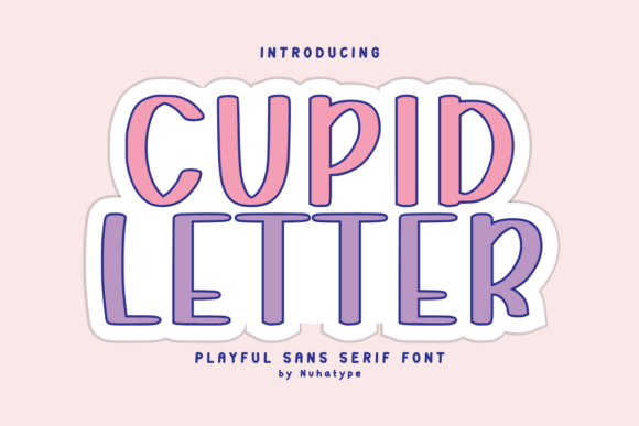 Cupid Letter Font for Business