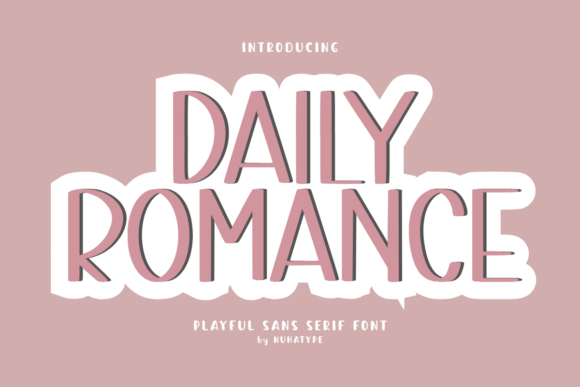 Daily Romance Font