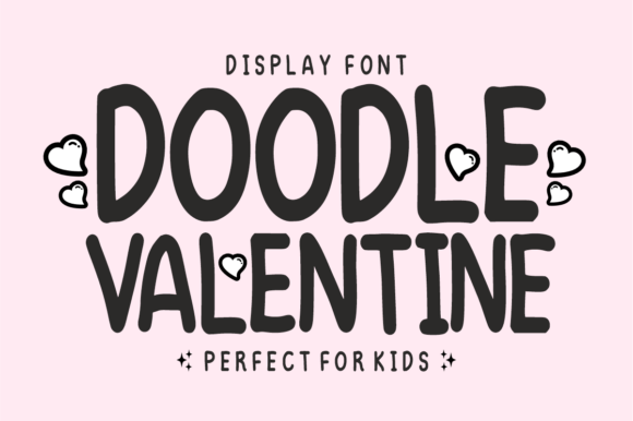 Doodle Valentine Font for Business