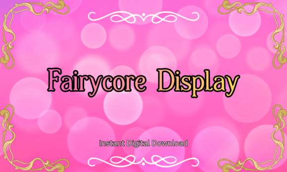 Fairycore Display: A Magical Serif Font