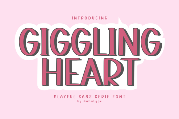 Giggling Heart Font for Creative Projects
