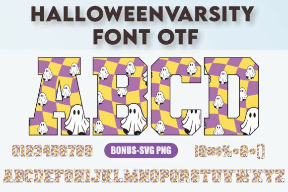 Halloween Varsity Font Review