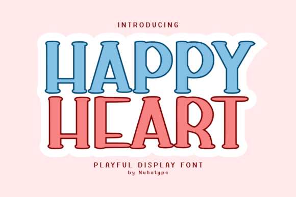 Happy Heart Font for Creative Projects