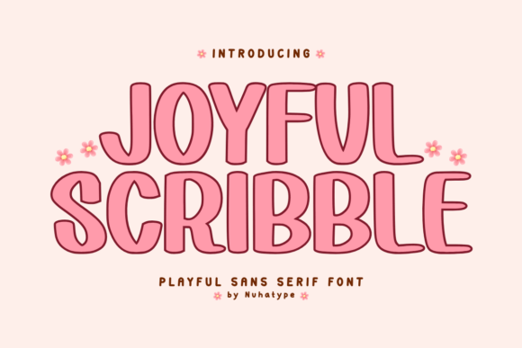 Joyful Scribble Font for Creative Marketing
