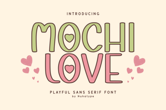 Mochi Love Font for Business