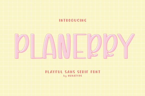 Planerry: A Handwritten Font for Calm Design