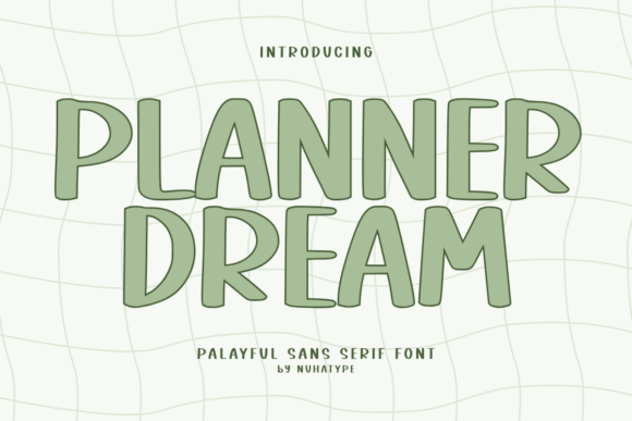 Planner Dream: A Font That Feels Like Home