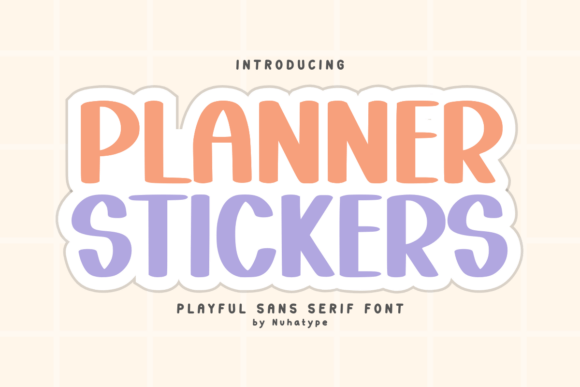 Planner Stickers: A Soft Touch for Editorial Design