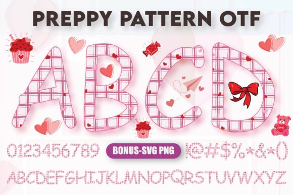 Preppy Pattern Font Review