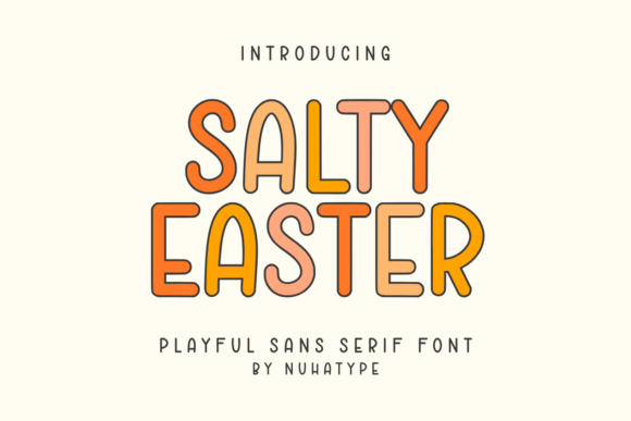 Salty Easter Font