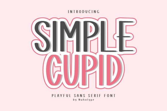 Simple Cupid Font for Business