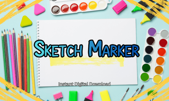 Sketch Marker: A Bold, Playful Font for Creative Projects