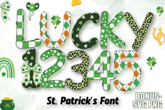 St. Patrick’s Font for Web Design