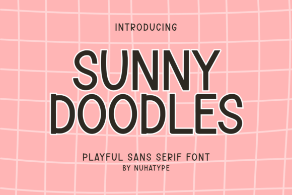 Sunny Doodies Font for Creative Makers