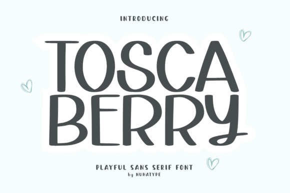 Tosca Berry: A Handwritten Font for Web Design