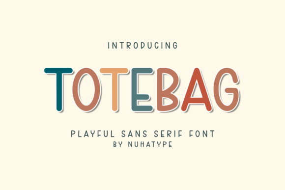 Totebag Font for Web Design