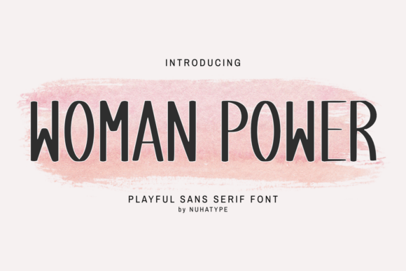 Woman Power Font Review